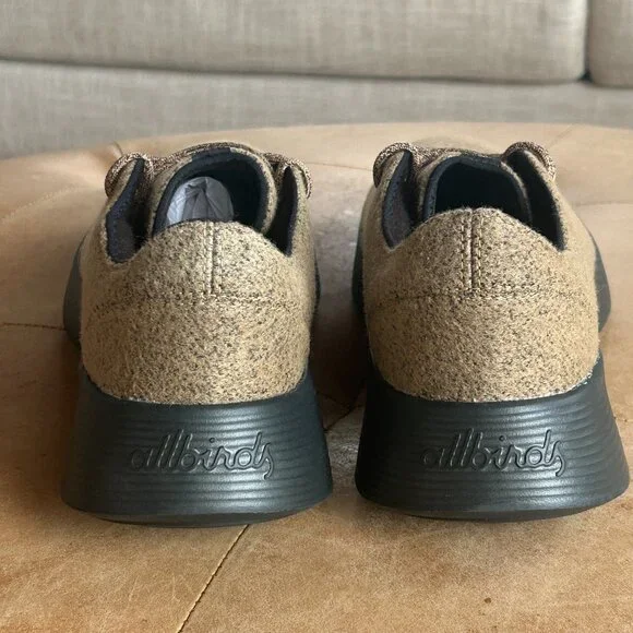 Allbirds Wool Runner Sneakers Neutral Earth Tone Minimalist, Men's US 11 / EU 44